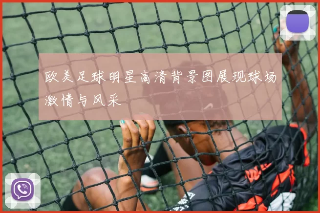 欧美足球明星高清背景图展现球场激情与风采